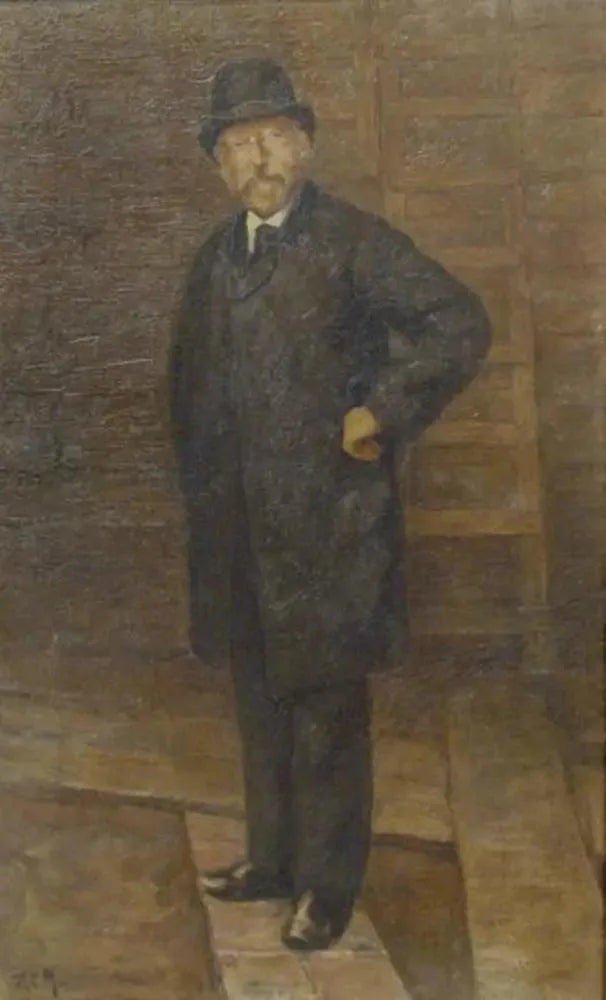 Egbert Kuipersin muotokuva (1828-1892) - Piet Mondrian