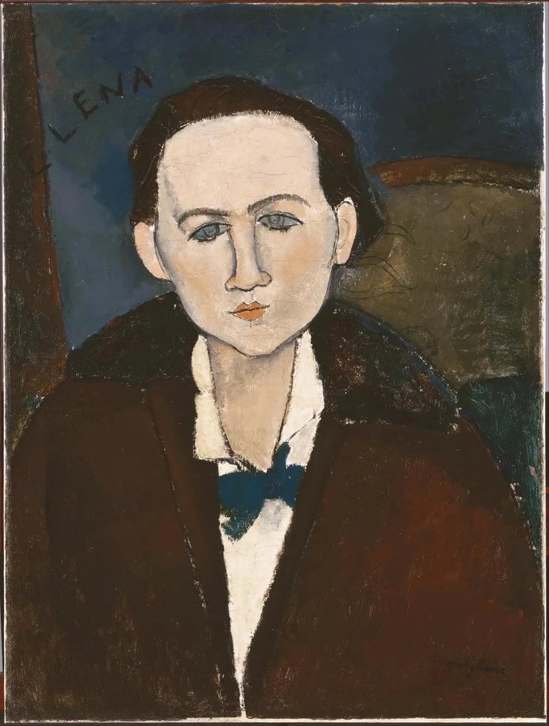 Elena Pavlowskin muotokuva - Amedeo Modigliani
