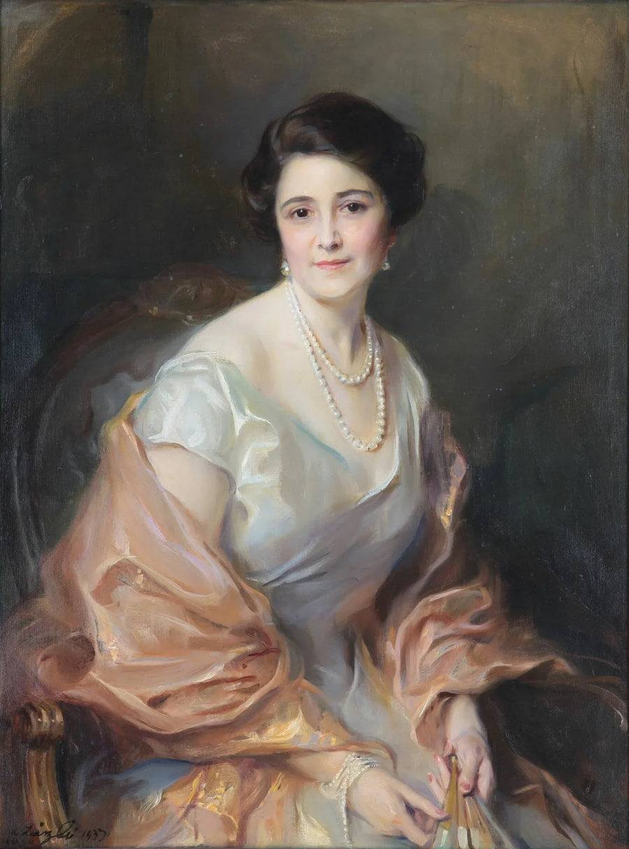 Muotokuva Elizabeth Gottschalk de Hirschistä - Philip de La��szlo��