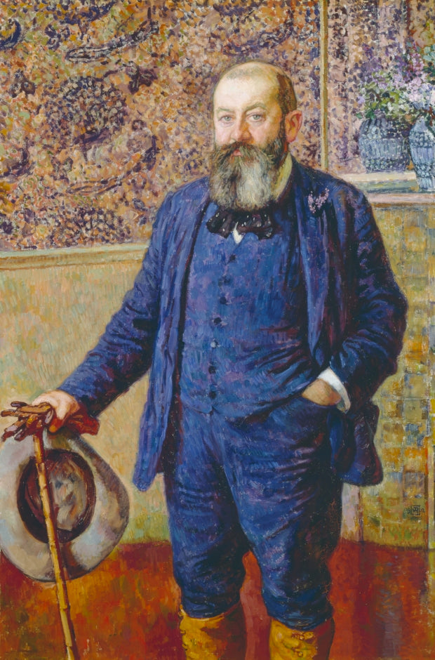 Émile Mayrischin muotokuva - Théodore van Rysselberghe