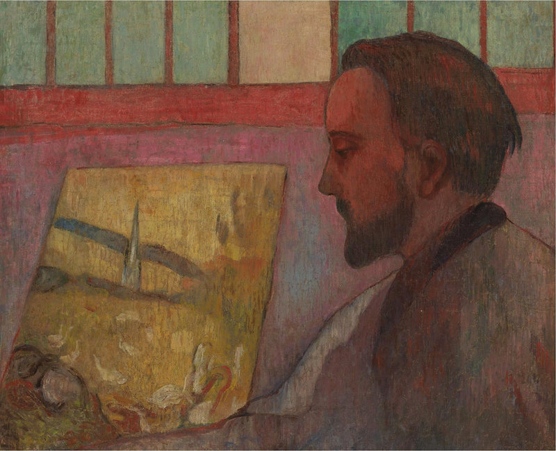 Émile Schuffeneckerin muotokuva - Émile Bernard