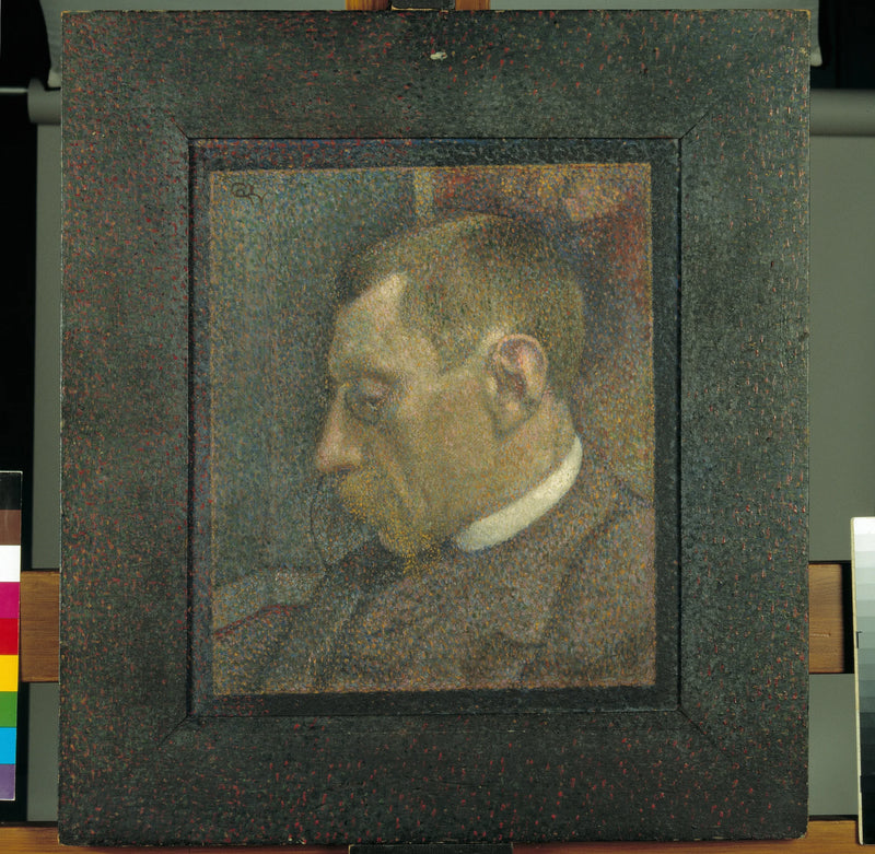 Émile Verhaerenin muotokuva - Georges Lemmen