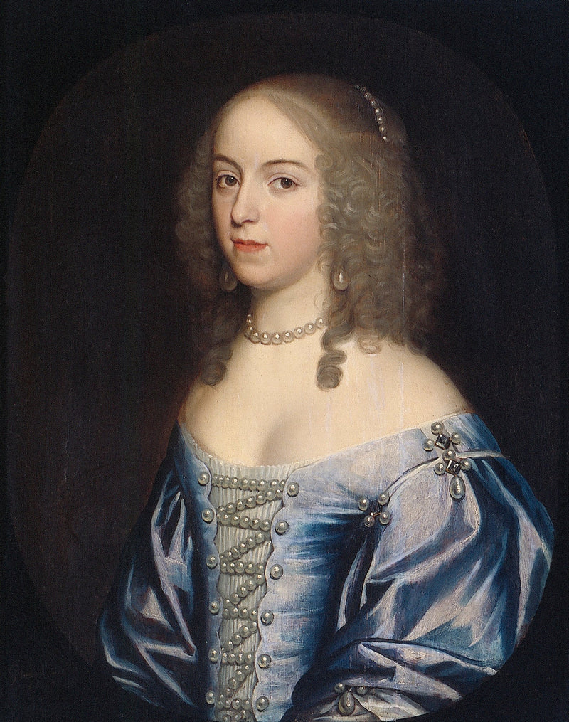 Emilia van Nassau-Beverweerdin muotokuva (noin 1635-1718) - Gerrit van Honthorst