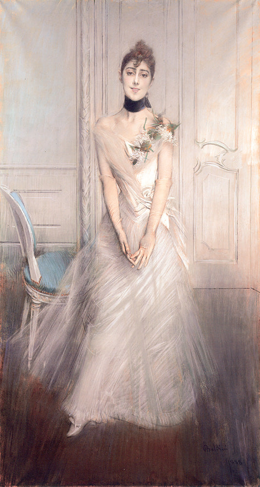 Emiliana Concha de Ossan muotokuva - Giovanni Boldini