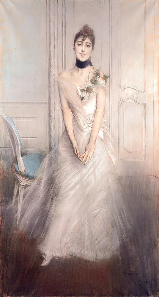 Emiliana Concha de Ossan muotokuva - Giovanni Boldini