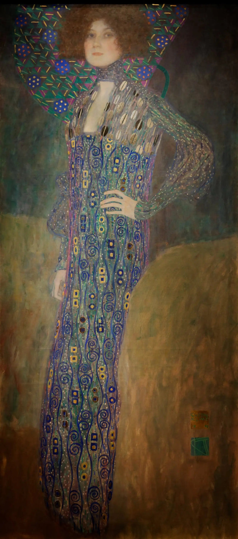 Emilie Flöge - Gustav Klimt muotokuva