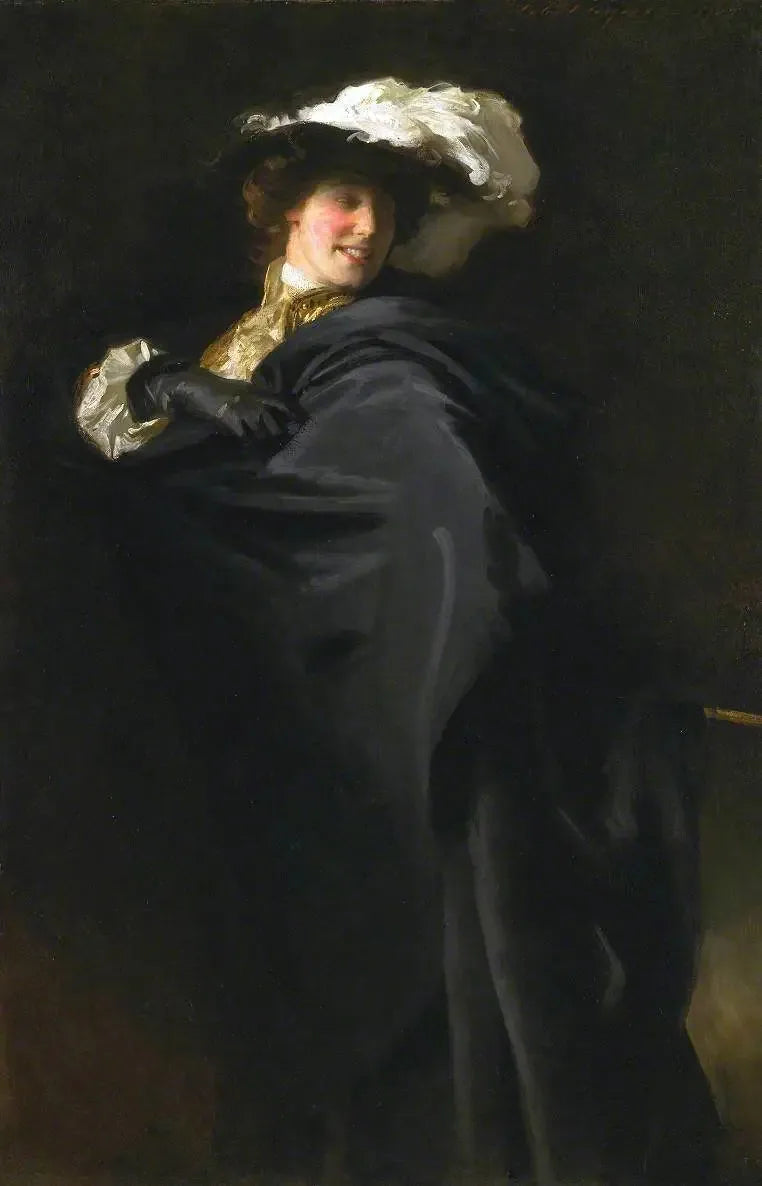 Ena Wertheimerin muotokuva: A Vele Gonfie - John Singer Sargent