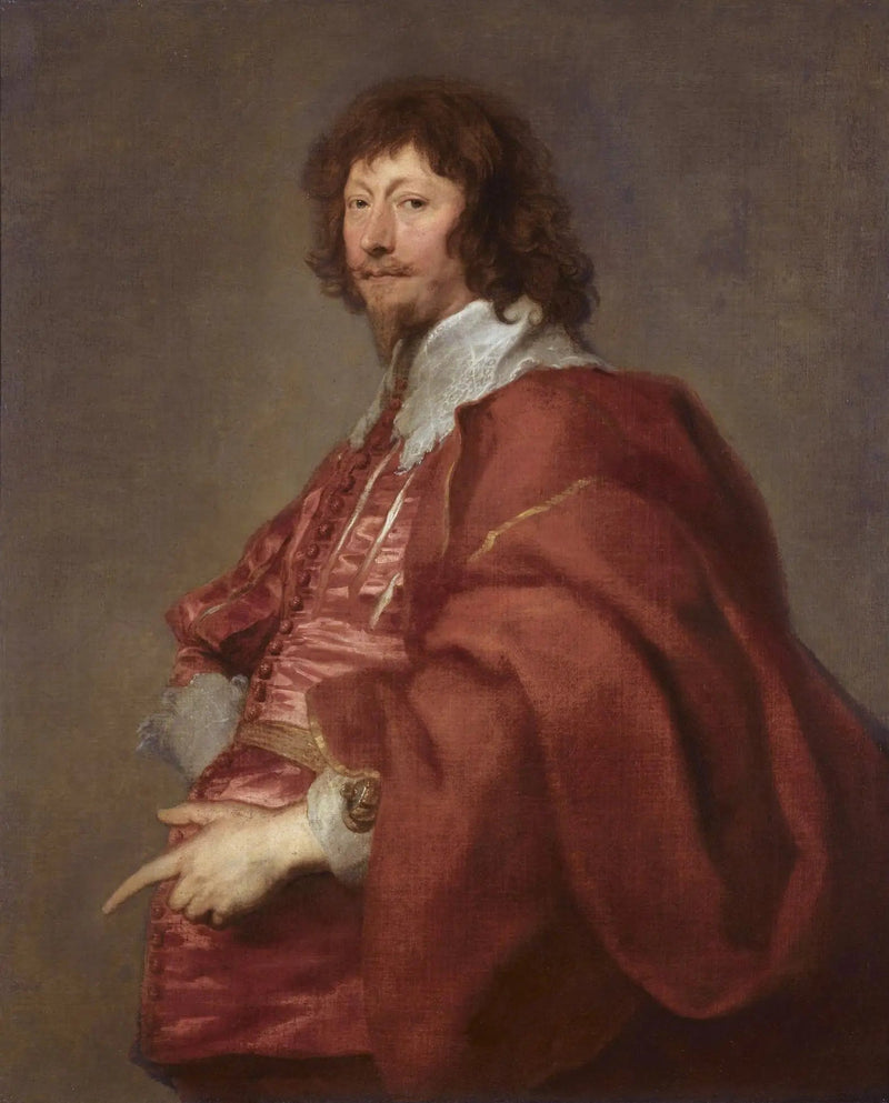 Endymion Porterin (1587-1649) muotokuva - Antoine van Dyck