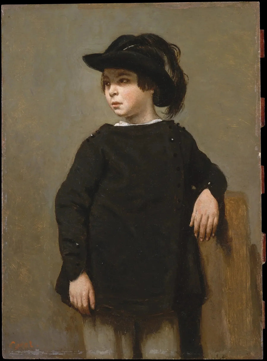 Lasten muotokuva - Jean-Baptiste Camille Corot