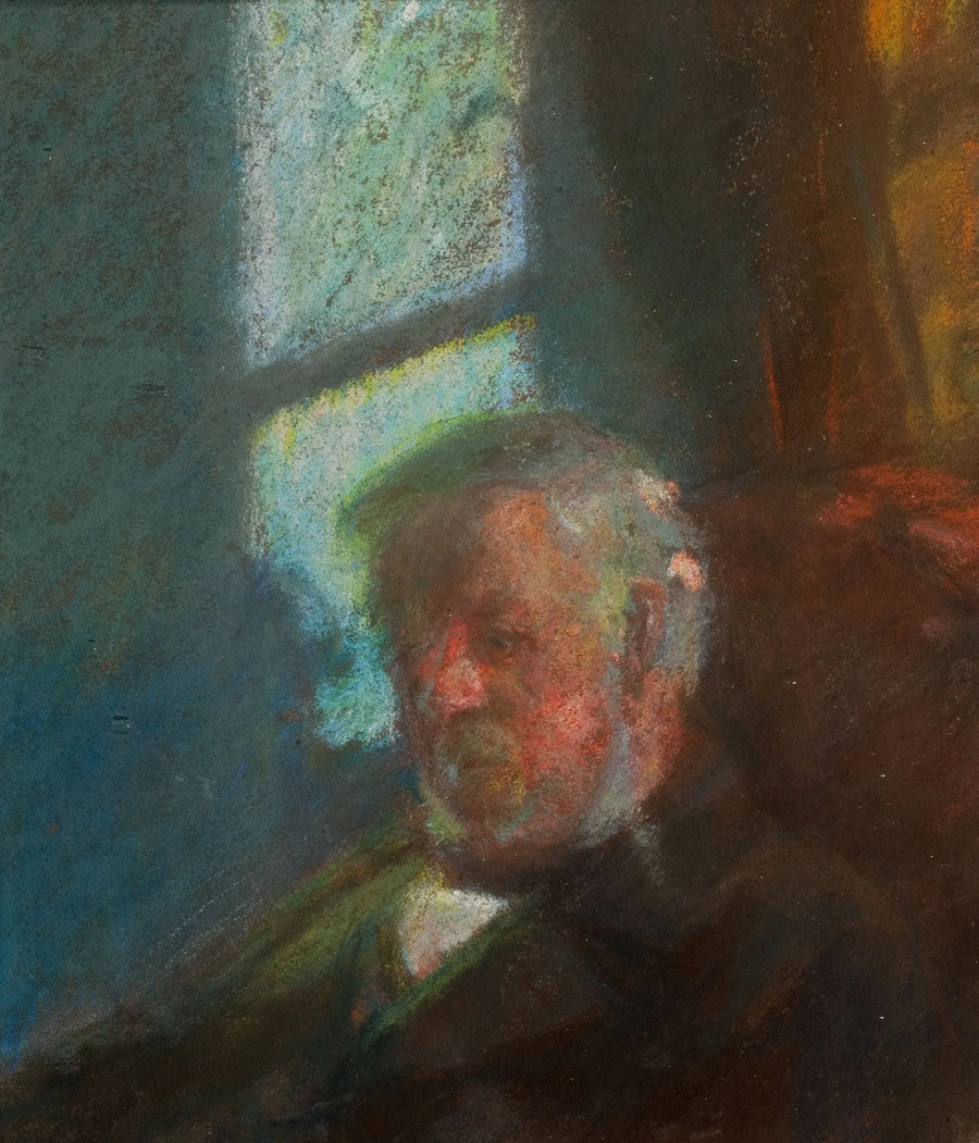 Erik Br��ndumin muotokuva. -Anna Ancher