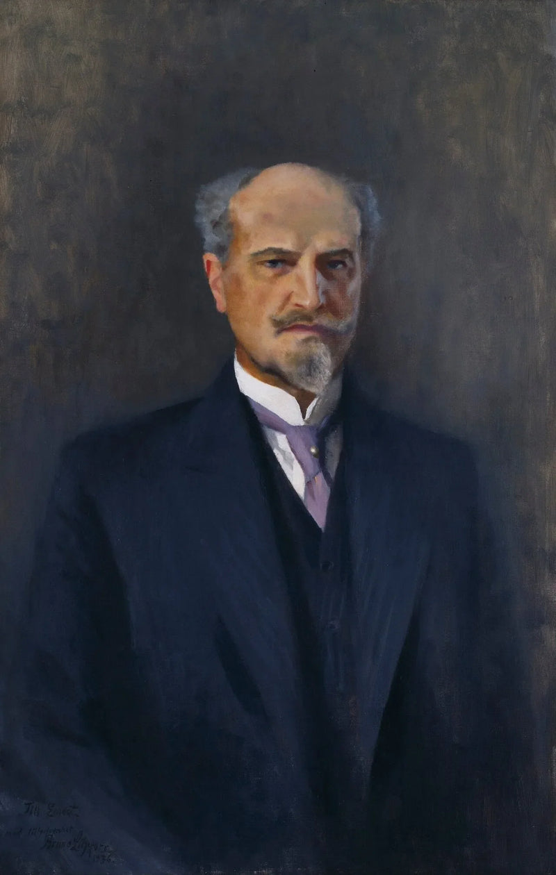 Ernest Thielin muotokuva - Bruno Liljefors