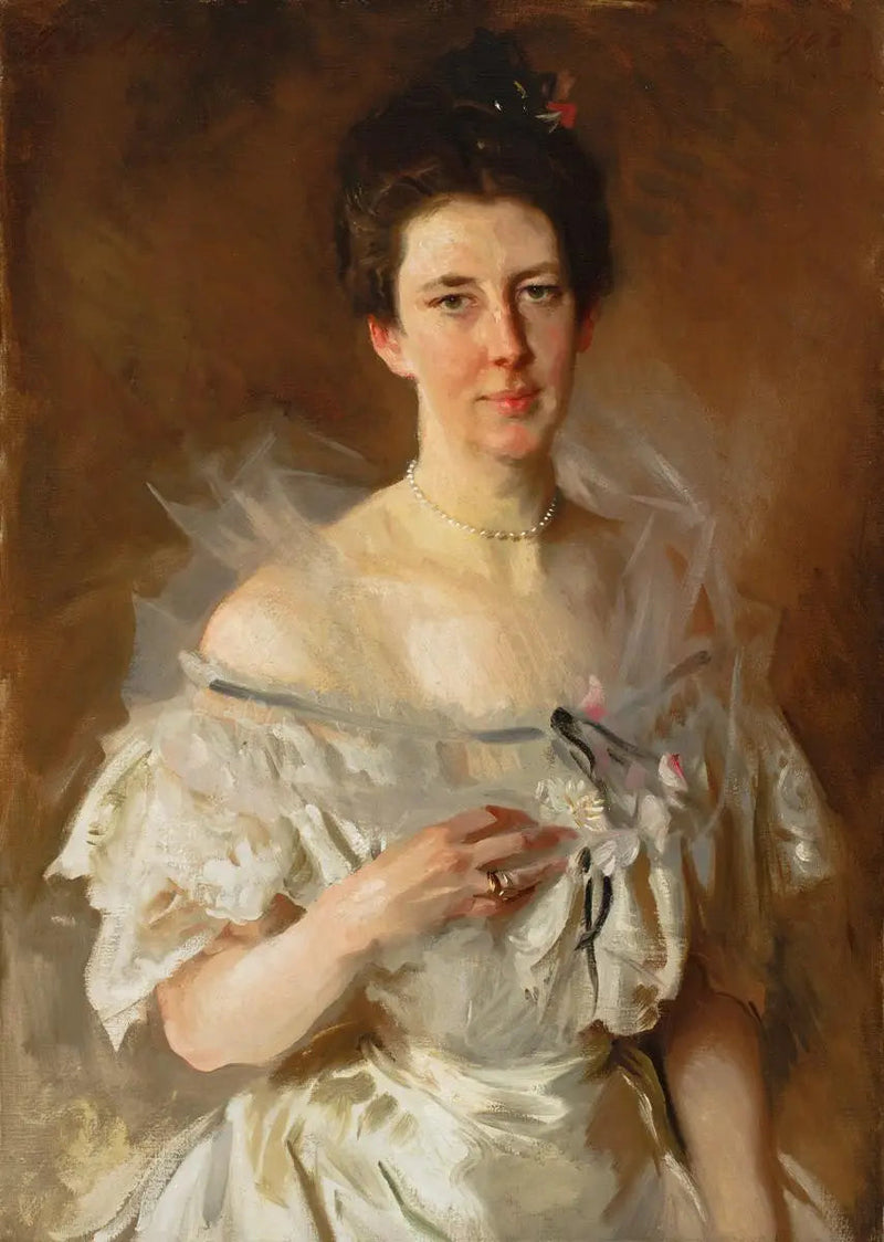 Esther Fiske Hammondin muotokuva, rouva Gardiner Greene Hammond - John Singer Sargent