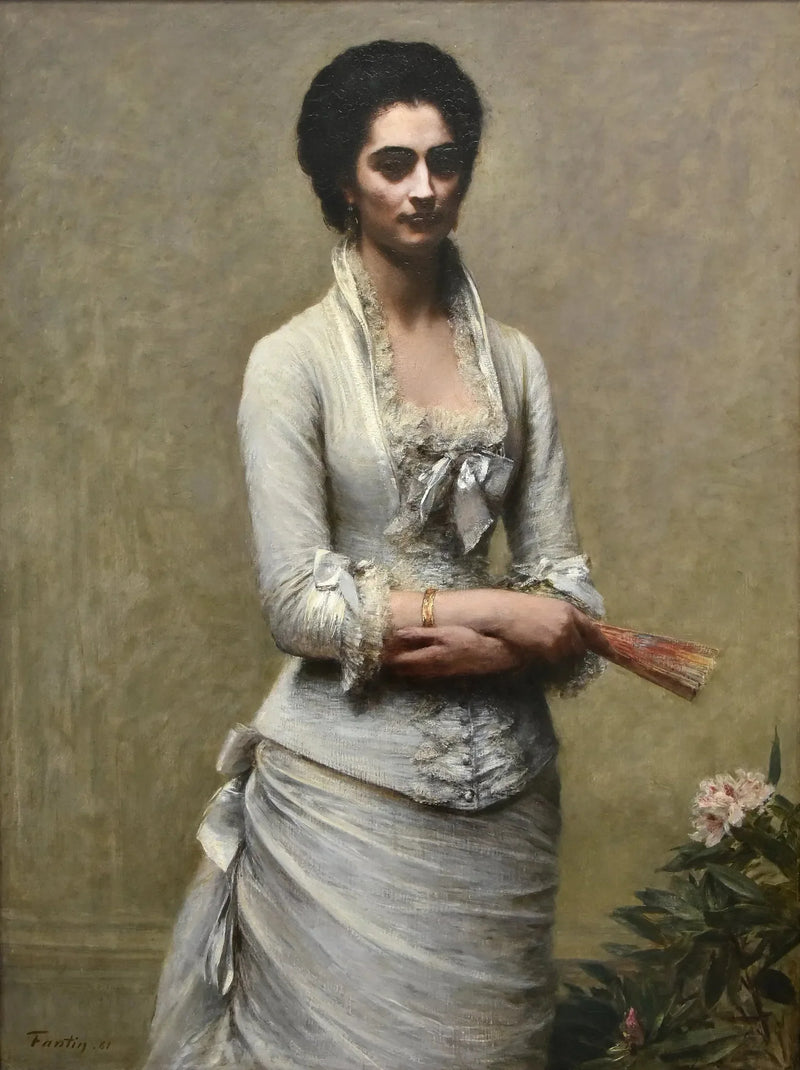 Eva Callimachi-Catargin muotokuva - Henri Fantin-Latour