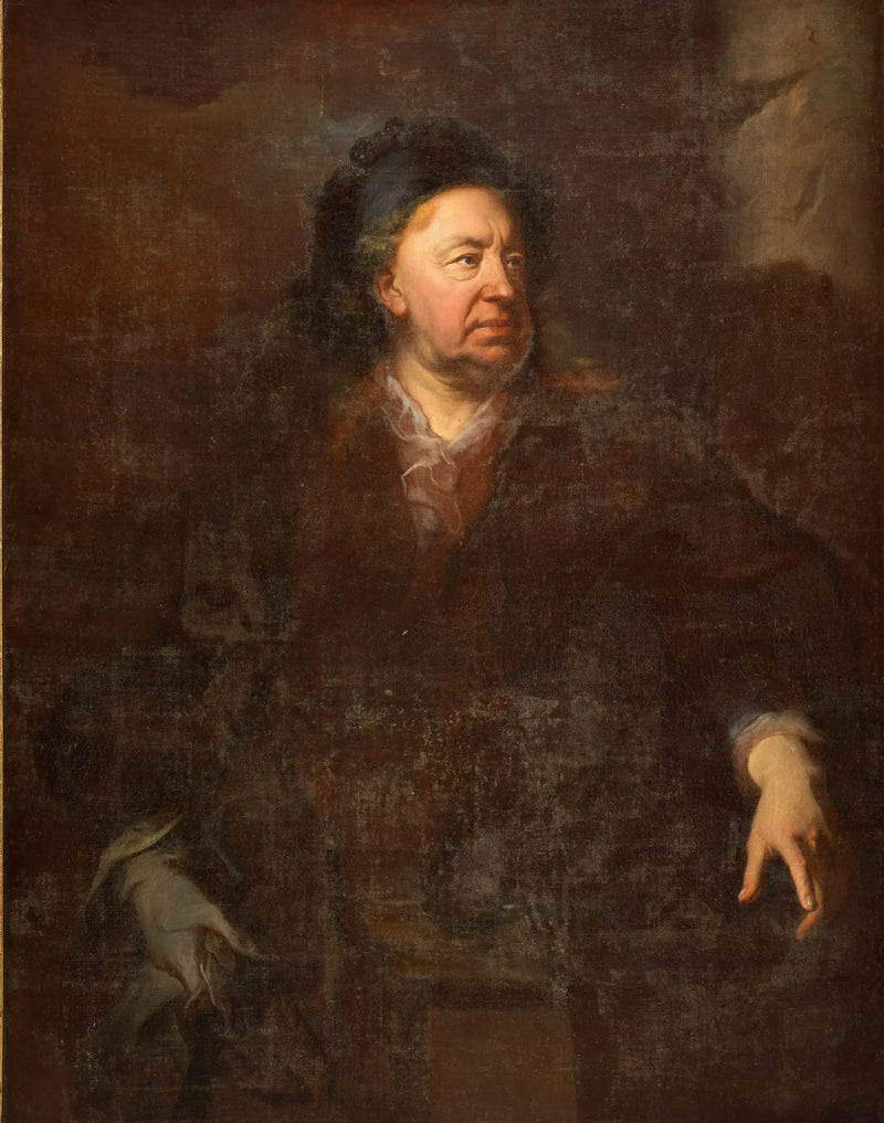 Everhard Jabachin muotokuva - Hyacinthe Rigaud