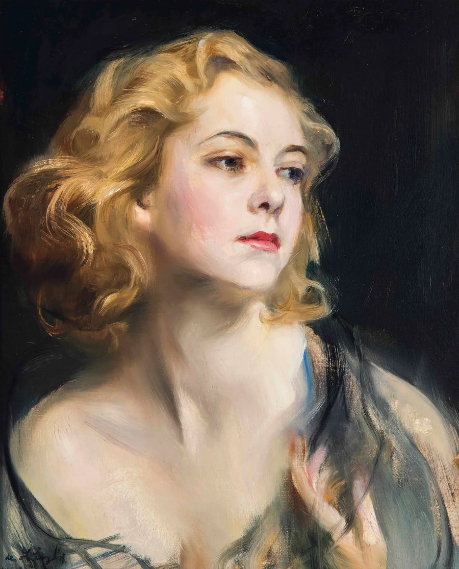 Helen Beatrice Myfanwy Hughesin muotokuva - Philip de La��szlo��