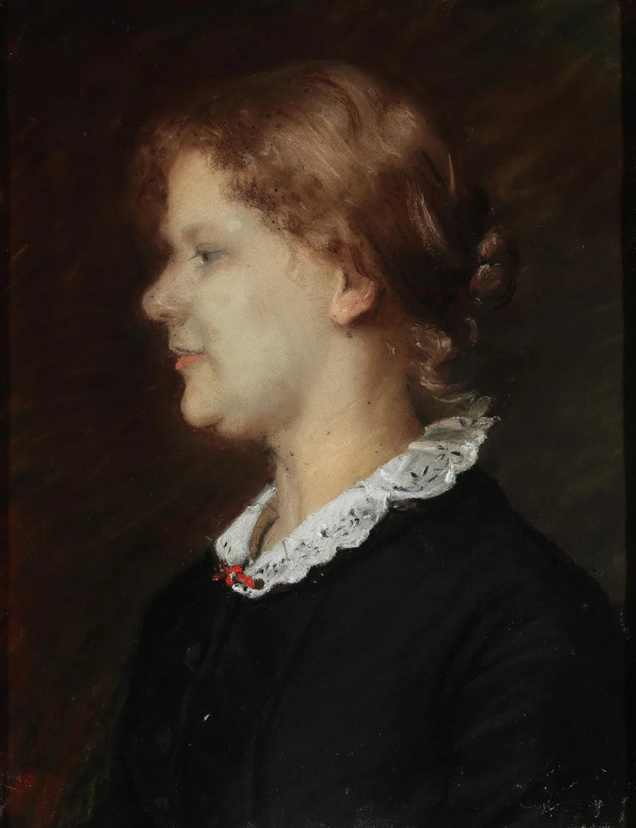 Helene Christensenin muotokuva - Anna Ancher