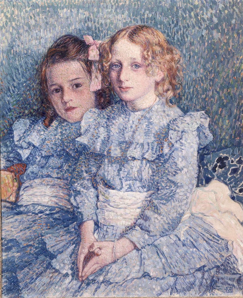 Hélène ja Michètte Guinotte - Théo van Rysselberghe - Muotokuva