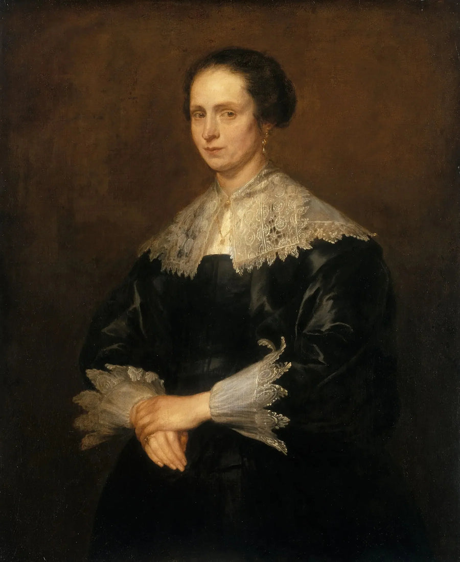 Hélène Tromper Du Boisin muotokuva - Antoine van Dyck