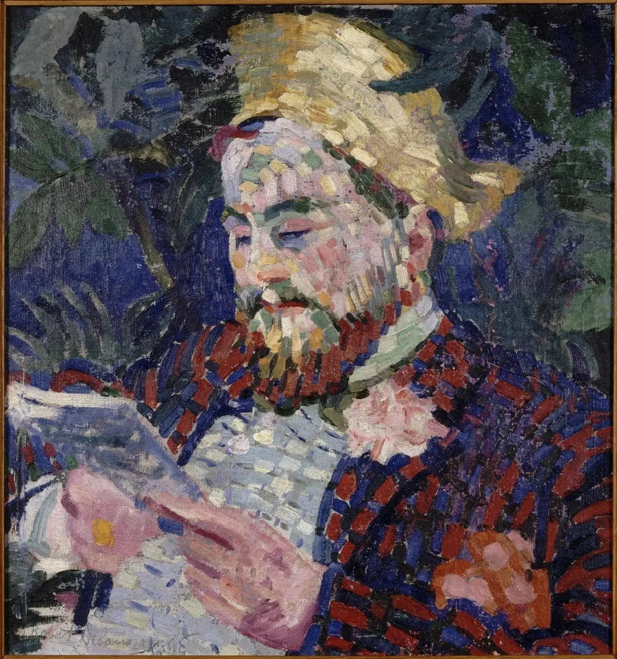 Henri Carlierin muotokuva - Robert Delaunay