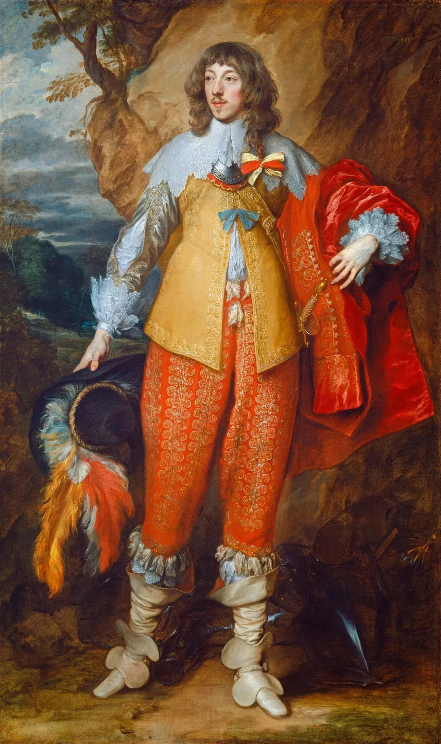 Henri II de Lorraine'n muotokuva - Antoine van Dyck