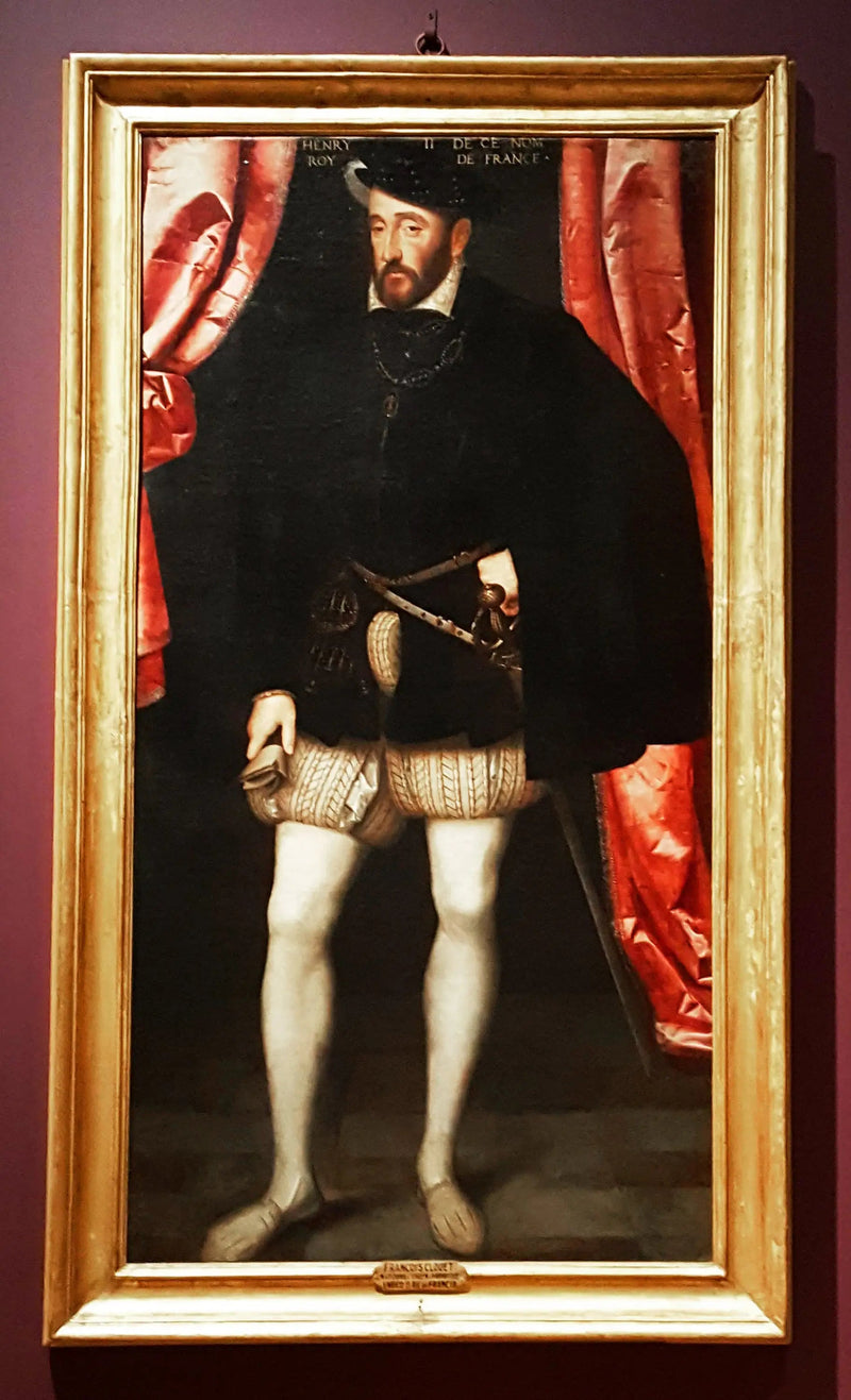 Henri II:n muotokuva - François Clouet