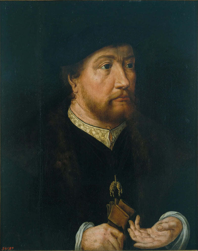 Henri III:n muotokuva, Nassauin kreivi - Jan Gossaert