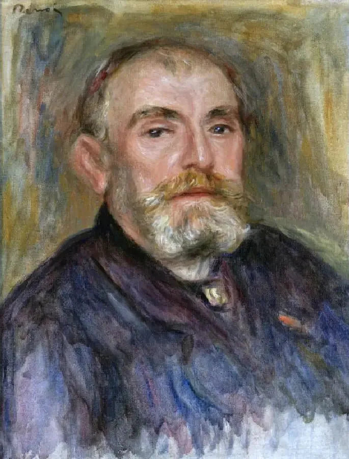 Henri Lerollen muotokuva - Pierre-Auguste Renoir