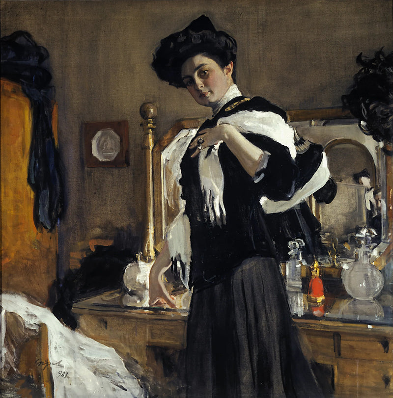 Henriette Girshmanin muotokuva - Valentin Serov