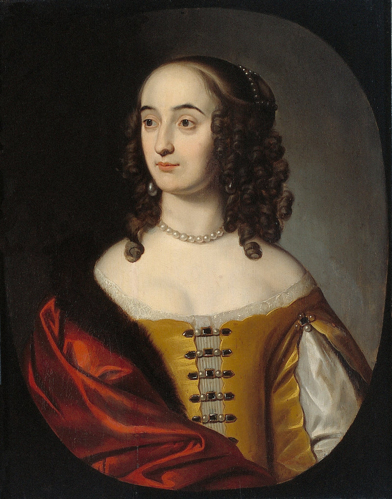 Henriette Marie van de Paltsin muotokuva (1626-1651) - Gerrit van Honthorst