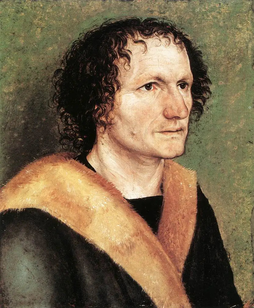 Portrait d’homme - Albrecht Dürer image 1 copie peinte à la main à l’huile