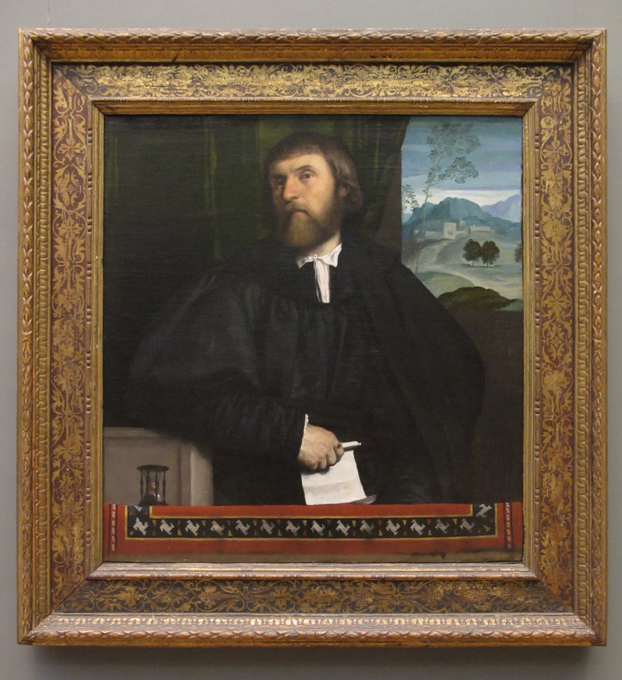 Miehen muotokuva - Alessandro Bonvicino
