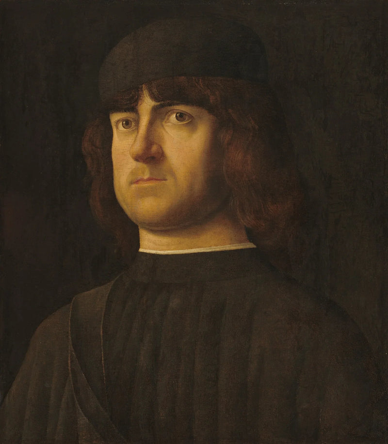 Miehen muotokuva - Alvise Vivarini