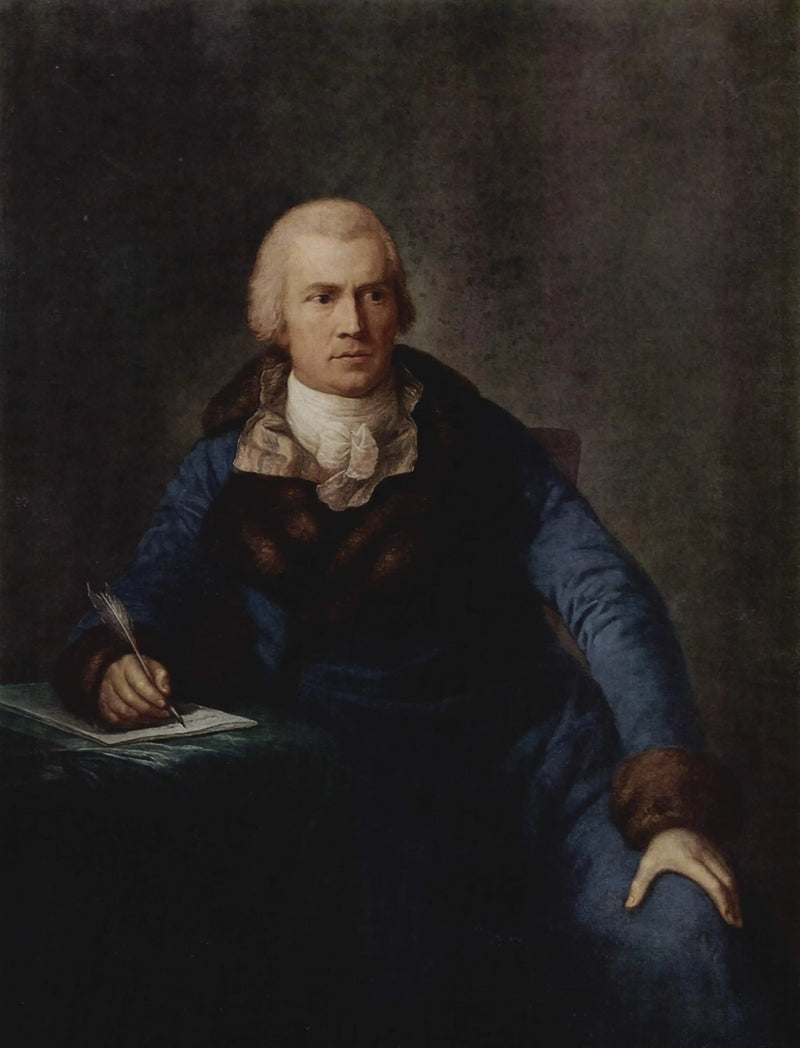 Miehen muotokuva - Anton Graff