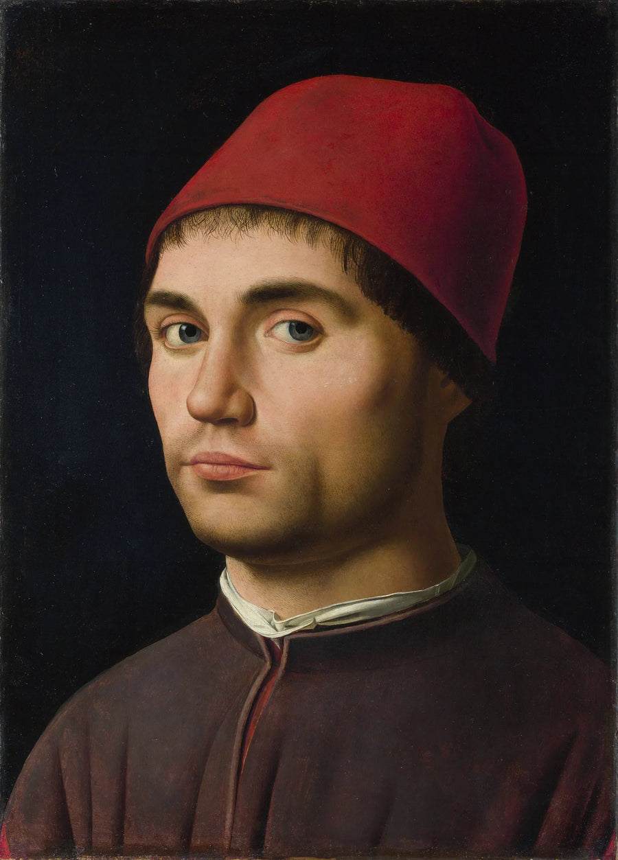 Miehen muotokuva - Antonello de Messine