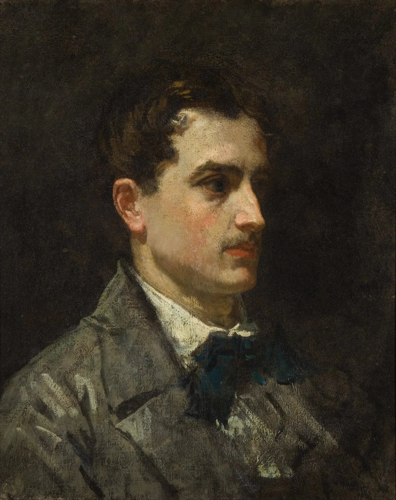 Miehen muotokuva (Antonin Proust ?) - Édouard Manet
