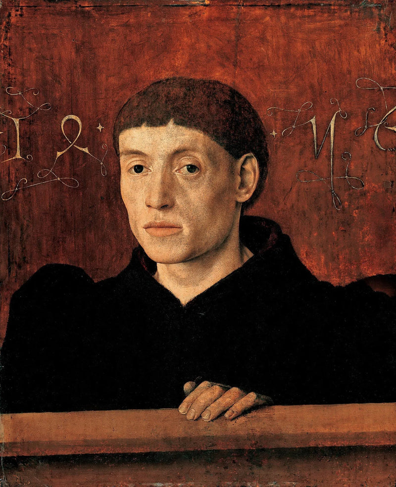 Miehen muotokuva - Bartélemy d'Eyck