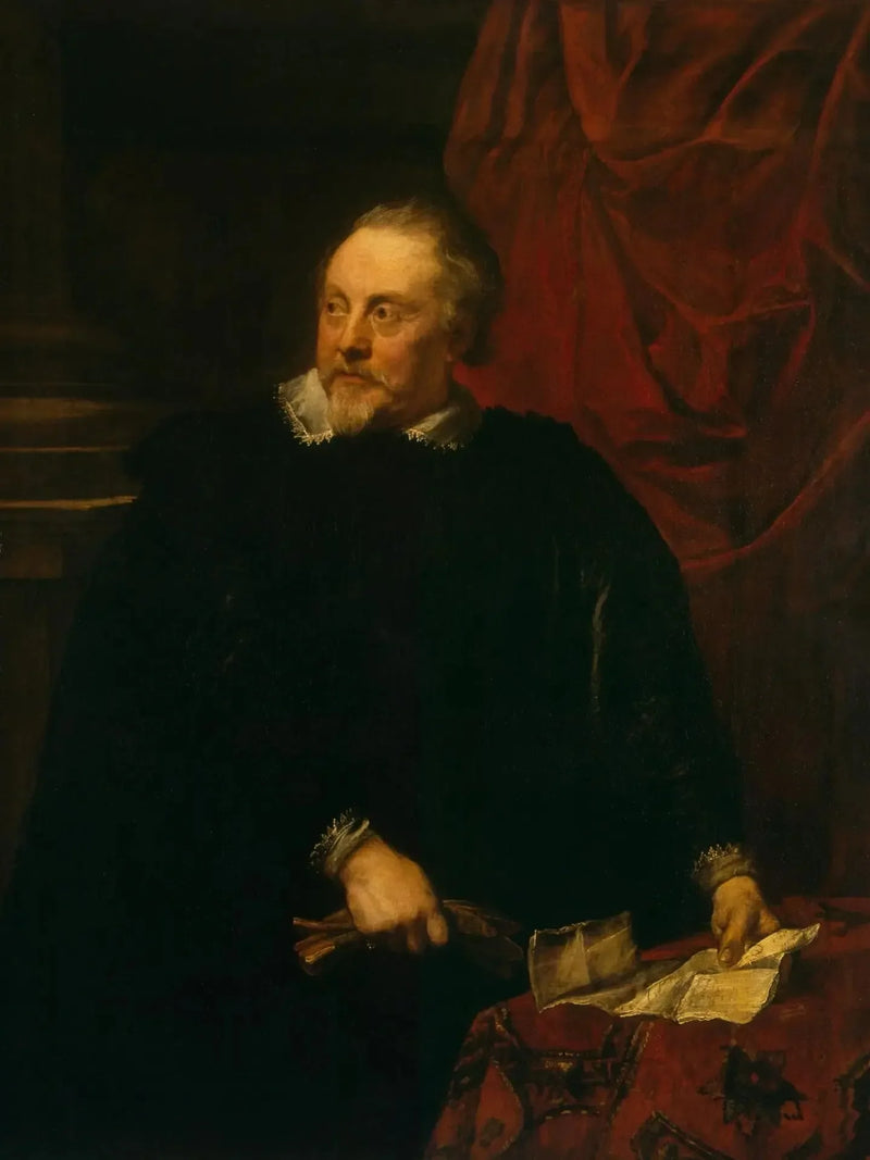 Miehen muotokuva (Marc-Antoine Lumagne -muotokuva?) - Antoine van Dyck