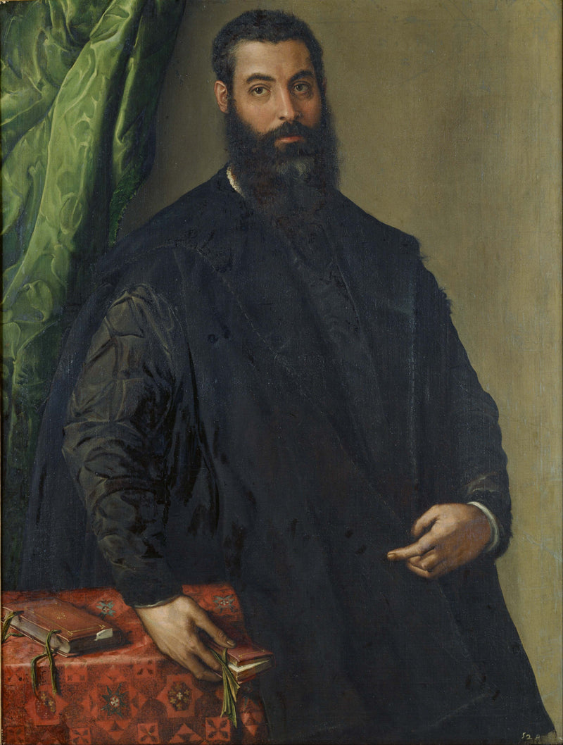 Miehen muotokuva - Francesco Salviati