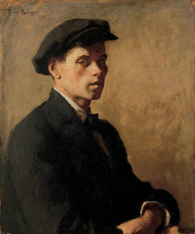 Miehen muotokuva - Frank Weston Benson