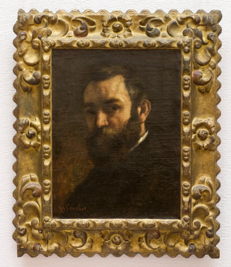Miehen muotokuva - Gustave Courbet