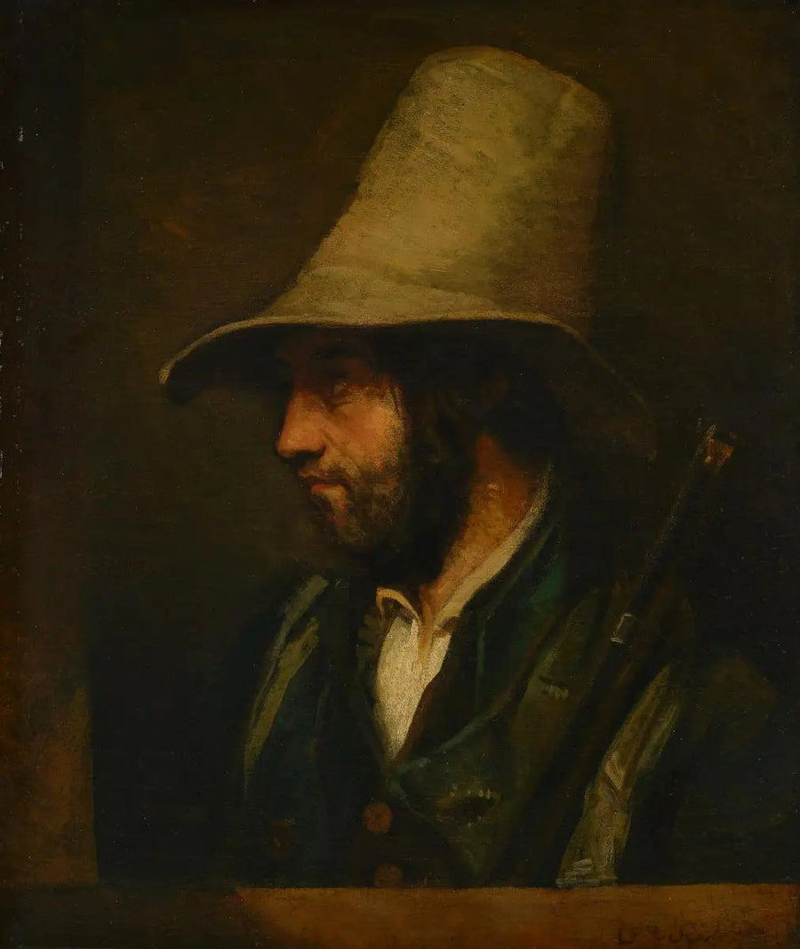 Miehen muotokuva - Gustave Courbet