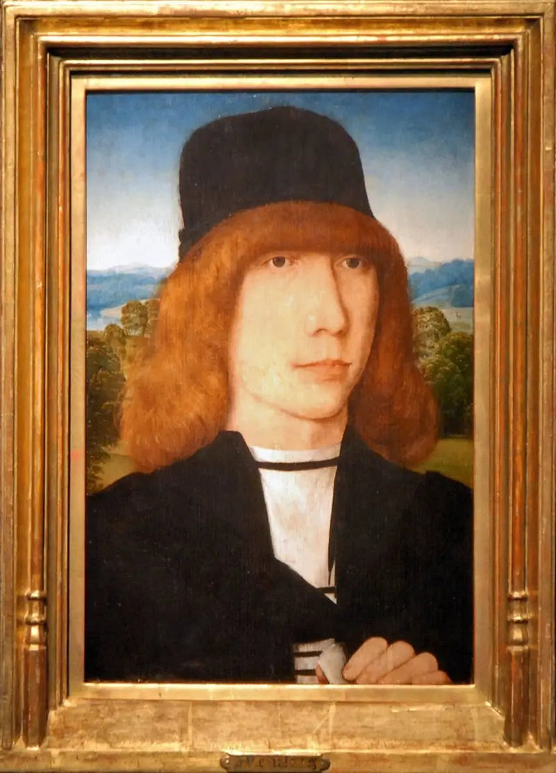 Miehen muotokuva - Hans Memling