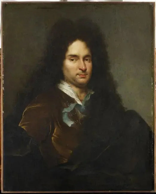 Miehen muotokuva - Hyacinthe Rigaud