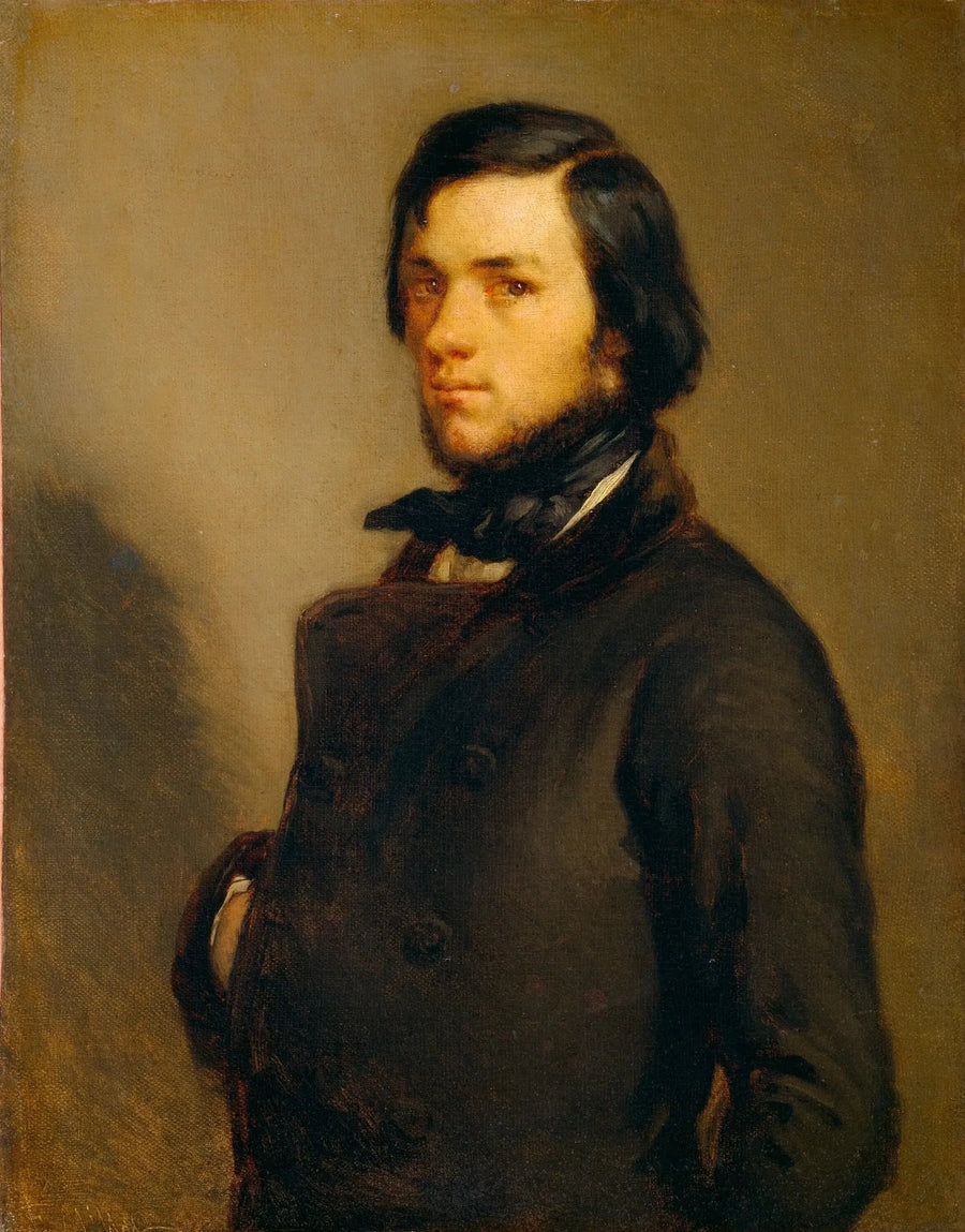Miehen muotokuva - Jean-François Millet