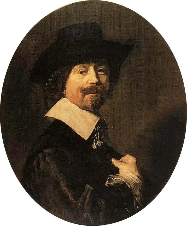 Miehen muotokuva, (mahdollisesti) tohtori Nicolaes Tulp - Frans Hals