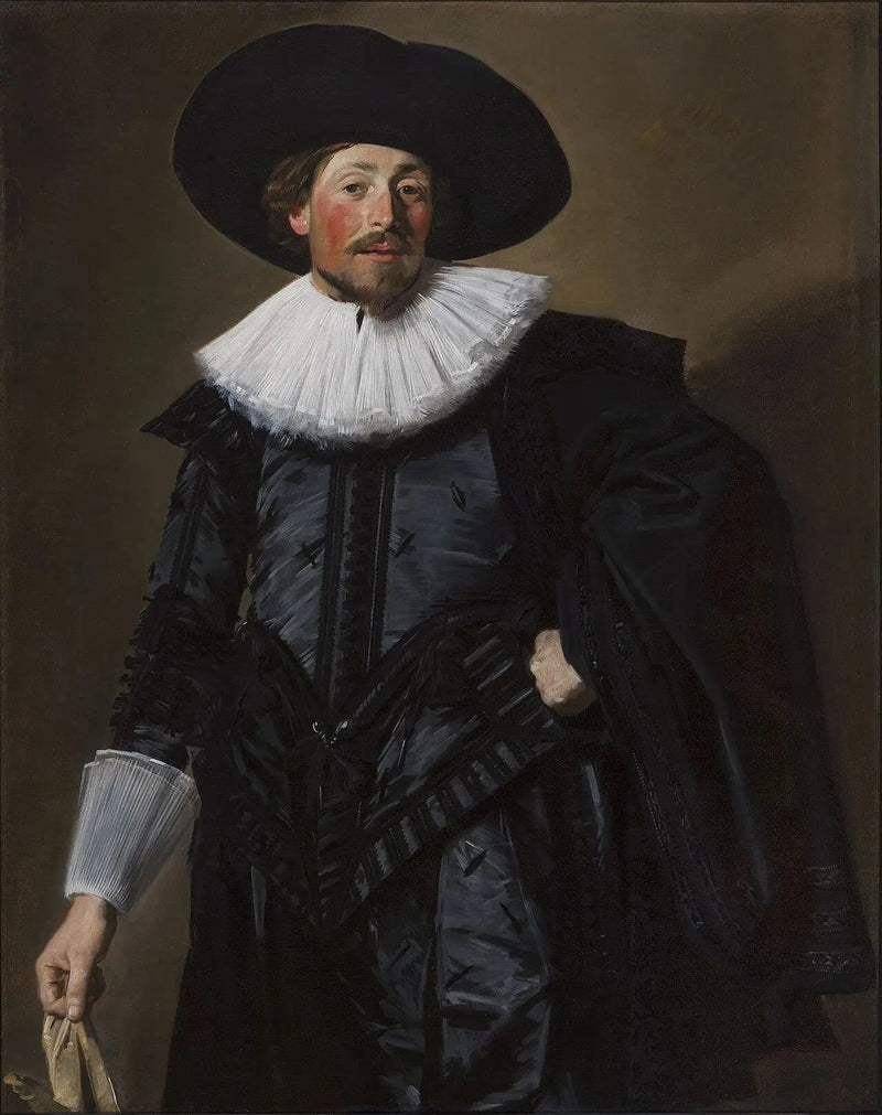 Miehen muotokuva; (mahdollisesti) Michiel de Wael (1596-1659) - Frans Hals