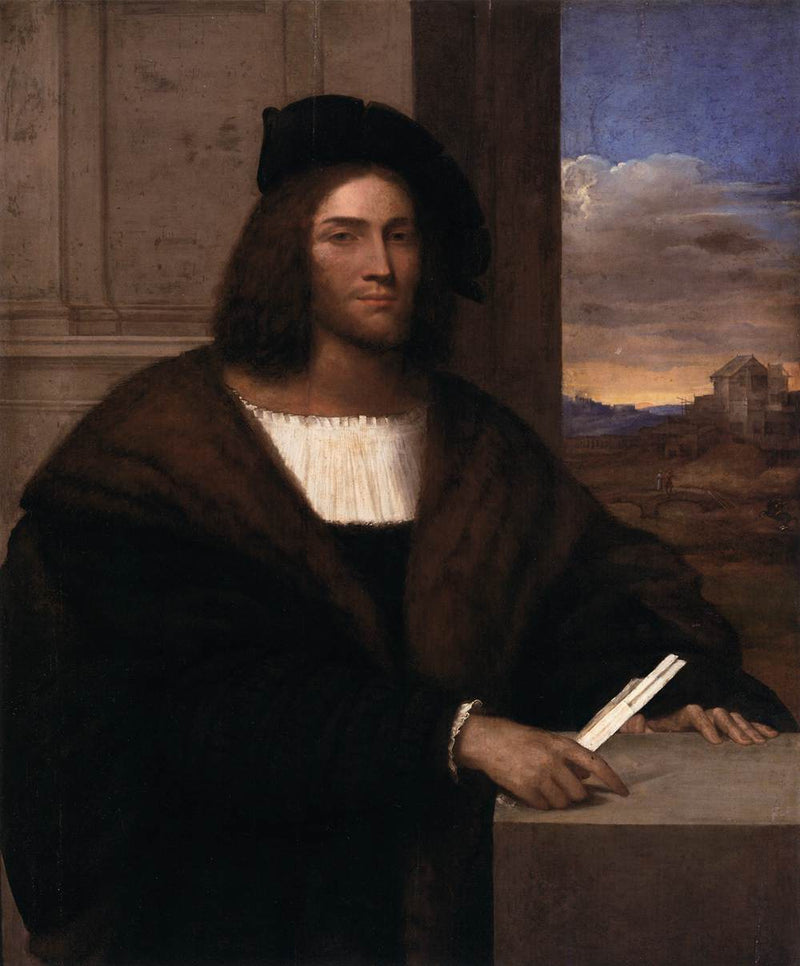 Miehen muotokuva - Sebastiano del Piombo