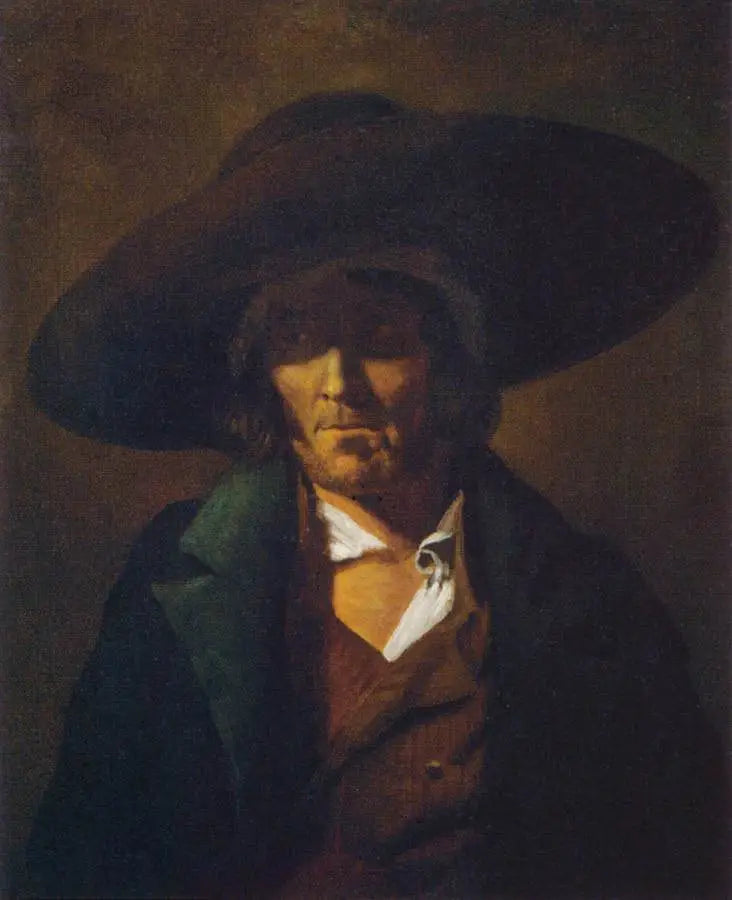 Miehen muotokuva - Théodore Géricault