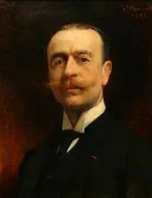 Hugues Krafftin muotokuva - Léon Bonnat