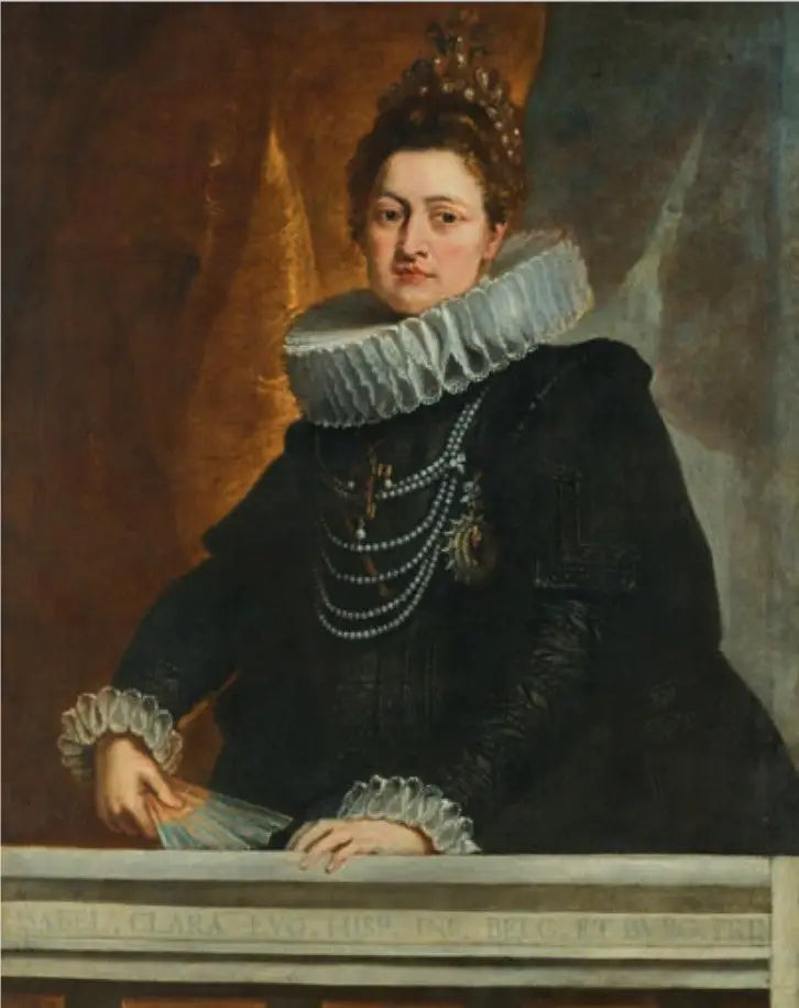 Isabella Clara Eugenian muotokuva - Peter Paul Rubens